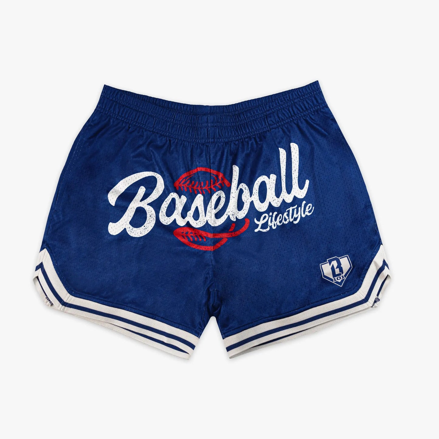 Baseball Youth Court Shorts - Navy