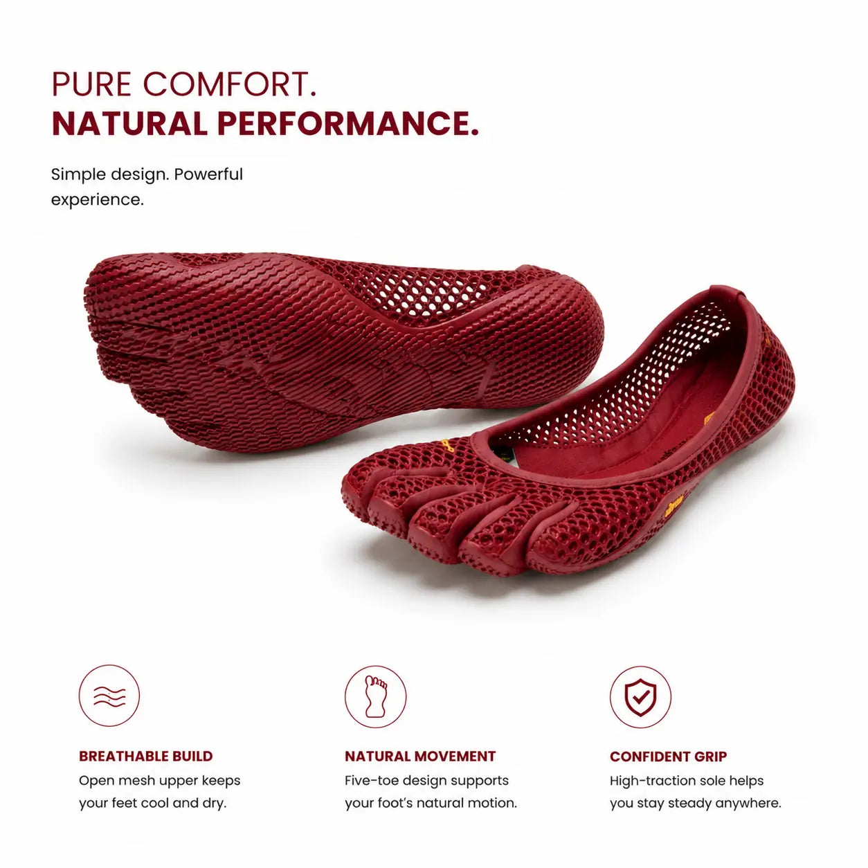 New Barefoot Magic Claw Five Finger Shoes, Anti-Slip Quick Dry Soft Lightweight Wear-Resistant Water Sock Shoes, Non-Slip Footwear for Beach Swimming Diving Pool Yoga Gym Fitness Workout Training Hiking Walking Travel Seaside Daily Casual Outdoor Sports